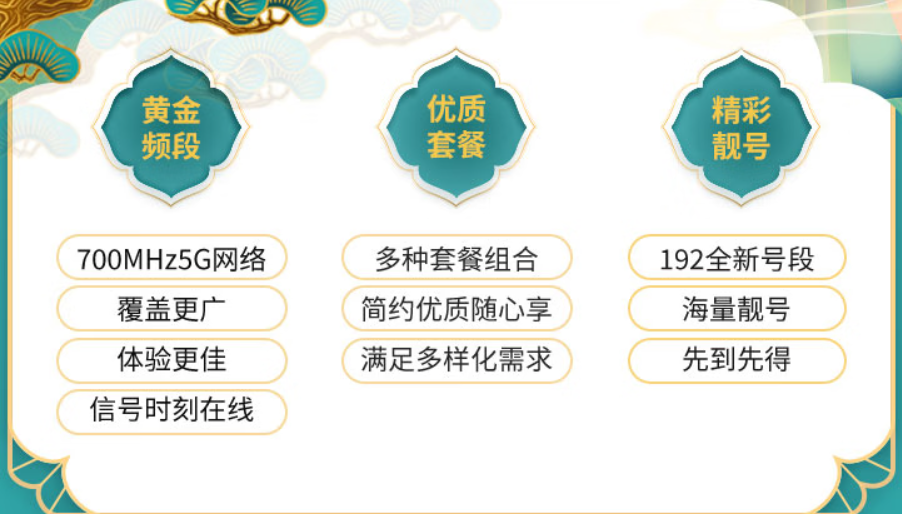 中國(guó)廣電 5G號(hào)卡 38元套餐 限時(shí)6折 親情號(hào)互打免費(fèi)