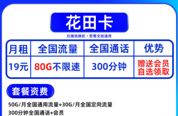 低價(jià)優(yōu)惠的流量卡套餐介紹 低至19元全國(guó)不限速流量?jī)?yōu)惠力度大全國(guó)通用上網(wǎng)卡