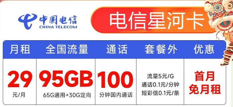 電信29元套餐流量卡那款好用？2022年最新電信29元套餐流量卡詳介