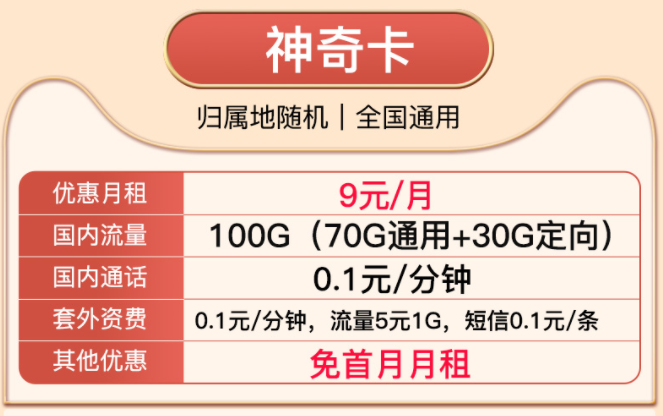 想換手機(jī)卡的朋友看這里 月租低至0元包100G全國(guó)流量+首免優(yōu)惠多多速來！