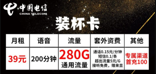 有合約期的流量卡就不好用？河北專用電信裝杯卡39元20G通用+260G省內(nèi)+可選號