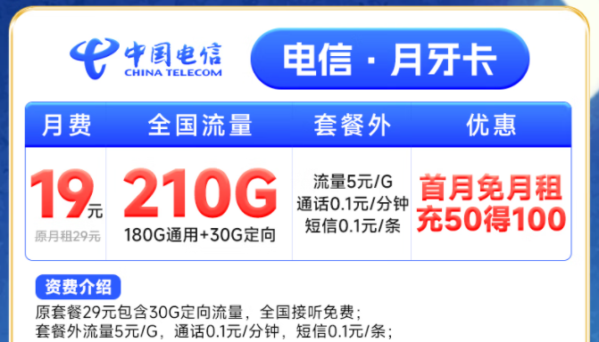 大流量卡申請入口|為什么流量卡會有地域限制？電信月牙卡