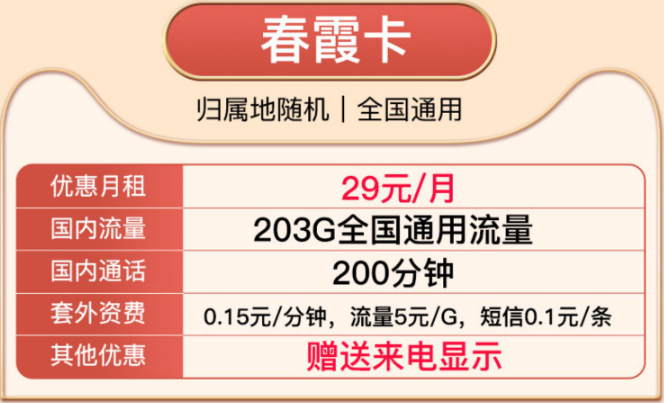 手機流量專用卡|免費申請|聯(lián)通春霞卡、聯(lián)通春望卡|大流量套餐推薦